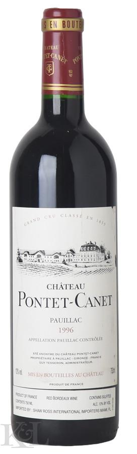 1996 Pontet-Canet, Pauillac