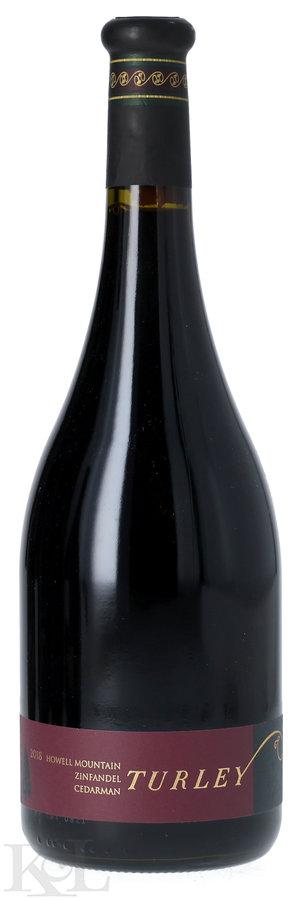 2018 Turley "Cedarman" Howell Mountain Zinfandel