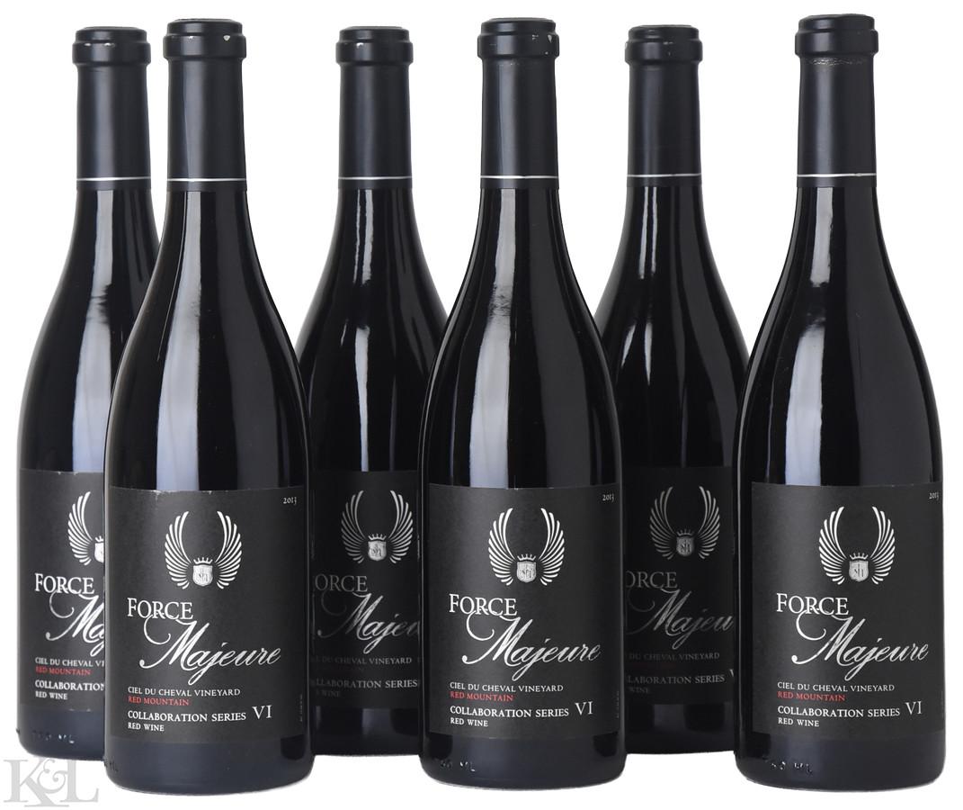2013 Force Majeure "Ciel du Cheval Vineyard - Collaboration Series VI" Red Mountain Rhone Blend