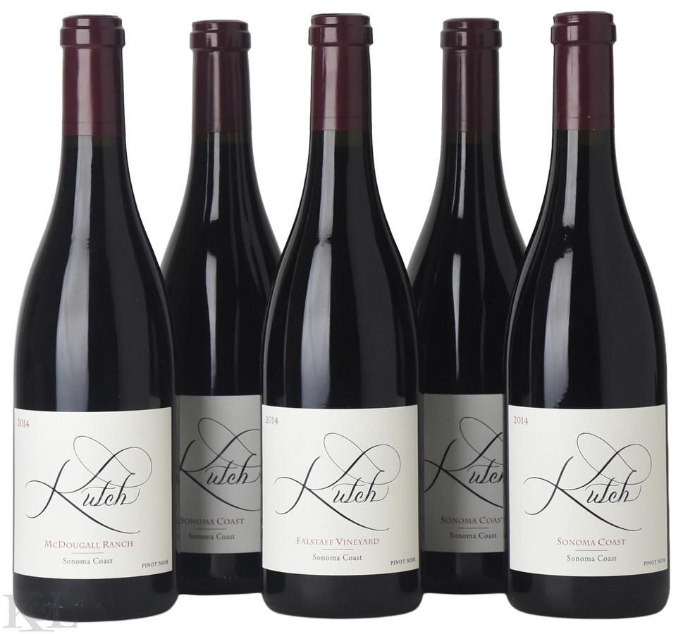 2014 Kutch "Falstaff", "McDougall Ranch" & Sonoma Coast Pinot Noir Horizontal