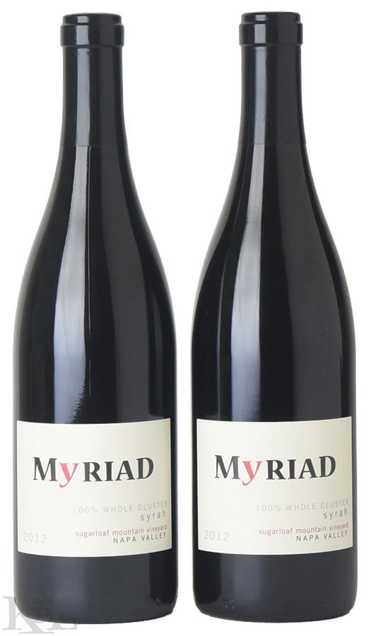 2012 Myriad "100% Whole Cluster - Sugarloaf Mountain Vineyard" Napa Valley Syrah