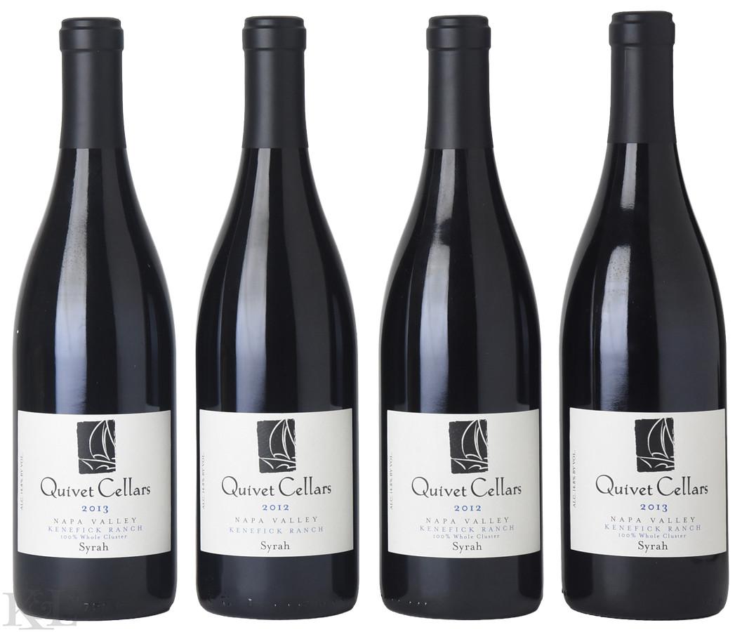 2012 & 2013 Quivet "Kenefick Ranch Vineyard" & "Whole Cluster - Kenefick Ranch" Syrah Tasting Lot