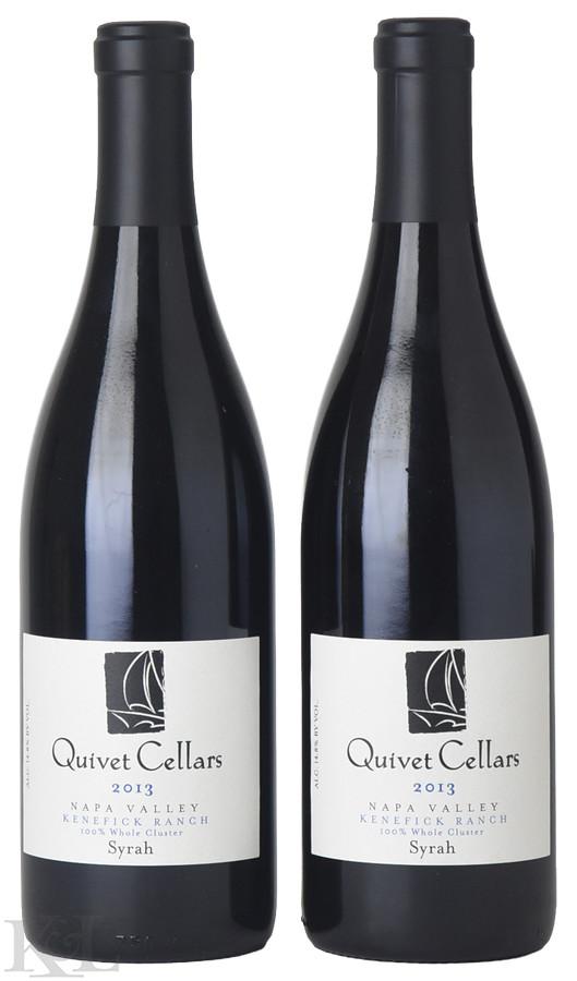 2013 Quivet "Whole Cluster - Kenefick Ranch" Calistoga Syrah