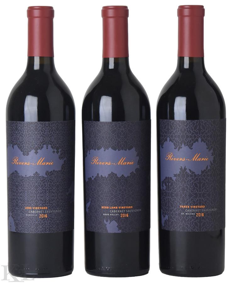 2016 Rivers-Marie "Herb Lamb Vineyard", "Lore Vineyard" & "Panek Vineyard" Cabernet Sauvignon Horizontal