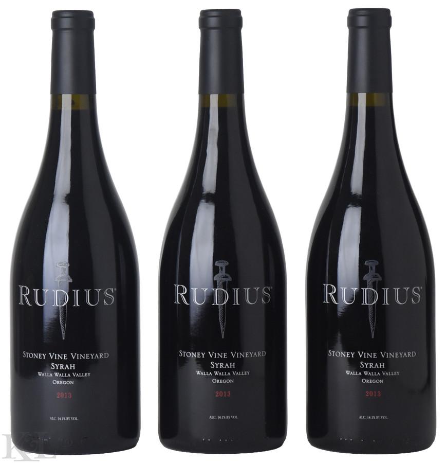 2013 Rudius "Stoney Vine Vineyard" Walla Walla Valley Syrah