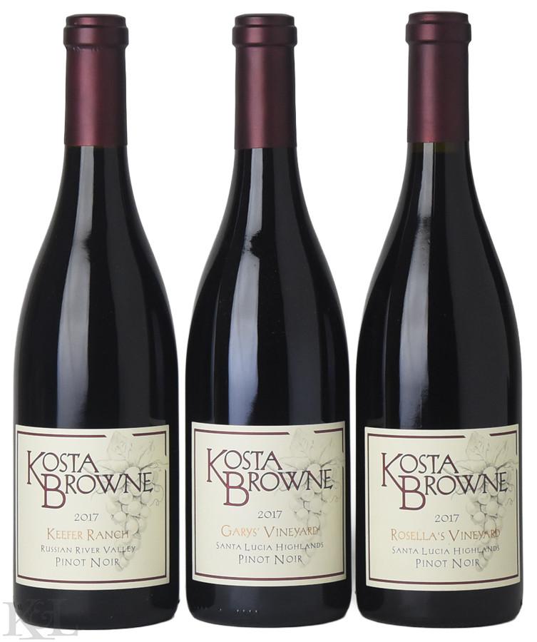 2017 Kosta Browne Santa Lucia Highlands Pinot Noir Horizontal