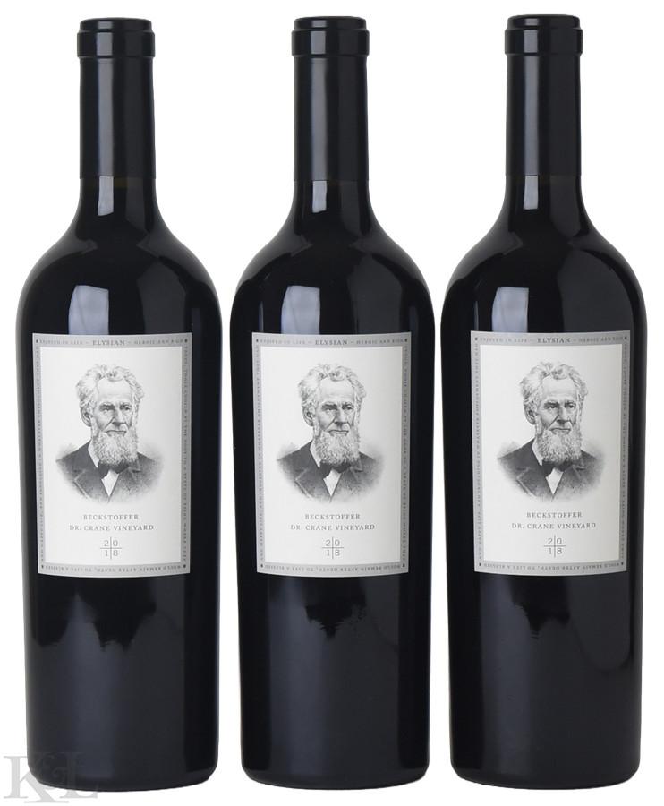 2018 Myriad "Beckstoffer Dr. Crane Vineyard - Elysian" Napa Valley Cabernet Sauvignon