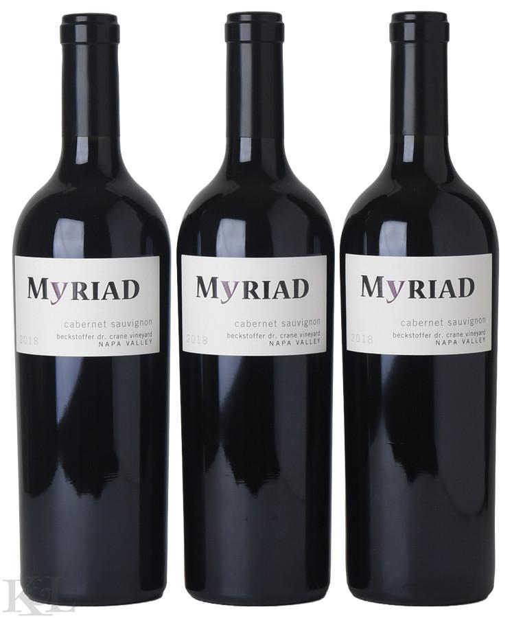 2018 Myriad "Beckstoffer Dr. Crane Vineyard" Napa Valley Cabernet Sauvignon