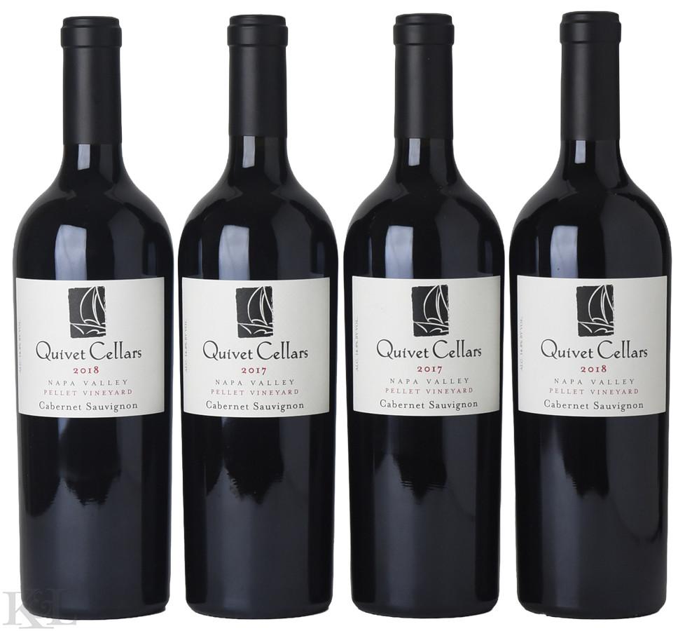 2017-2018 Quivet "Pellet Vineyard" Napa Valley Cabernet Sauvignon Vertical