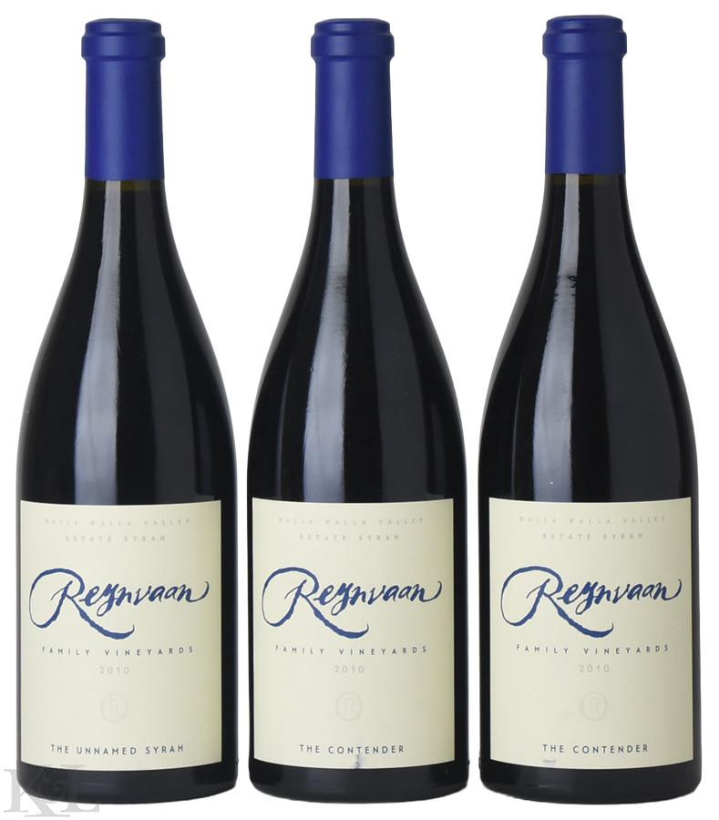 2010 Reynvaan Walla Walla Valley Syrah Horizontal