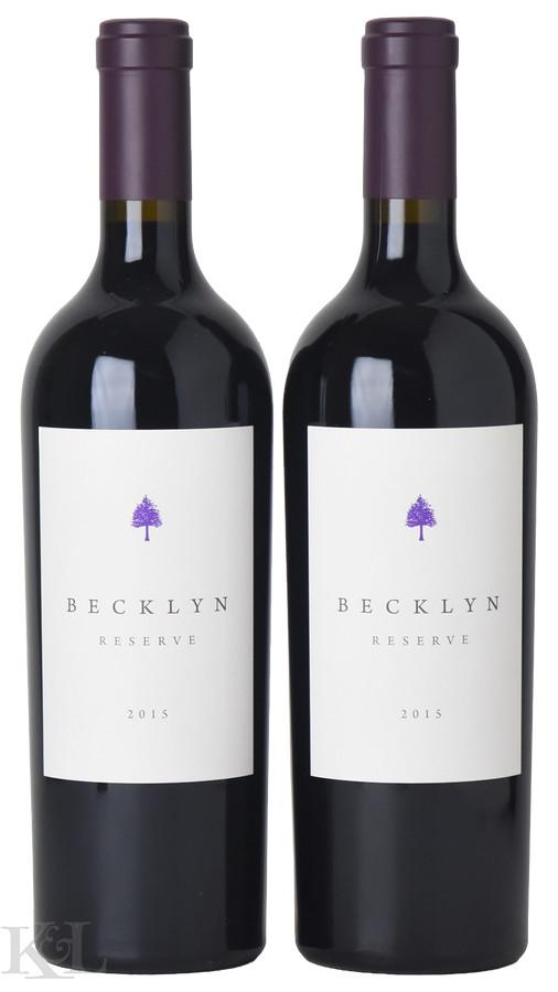 2015 Becklyn "Moulds Vineyard - Reserve" Napa Valley Cabernet Sauvignon