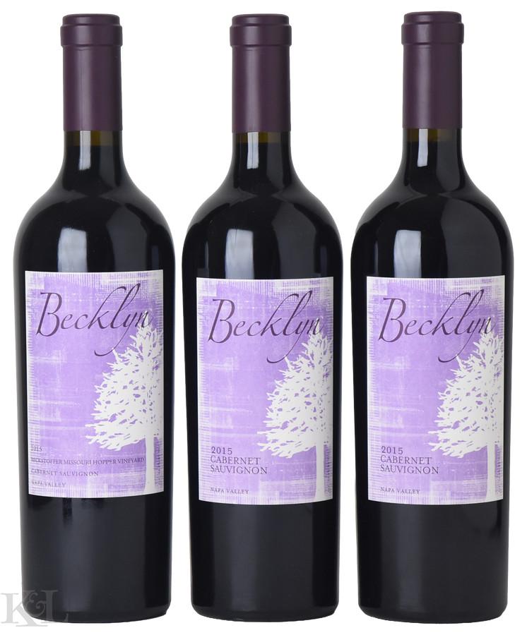 2015 Becklyn Napa Valley Cabernet Sauvignon Horizontal