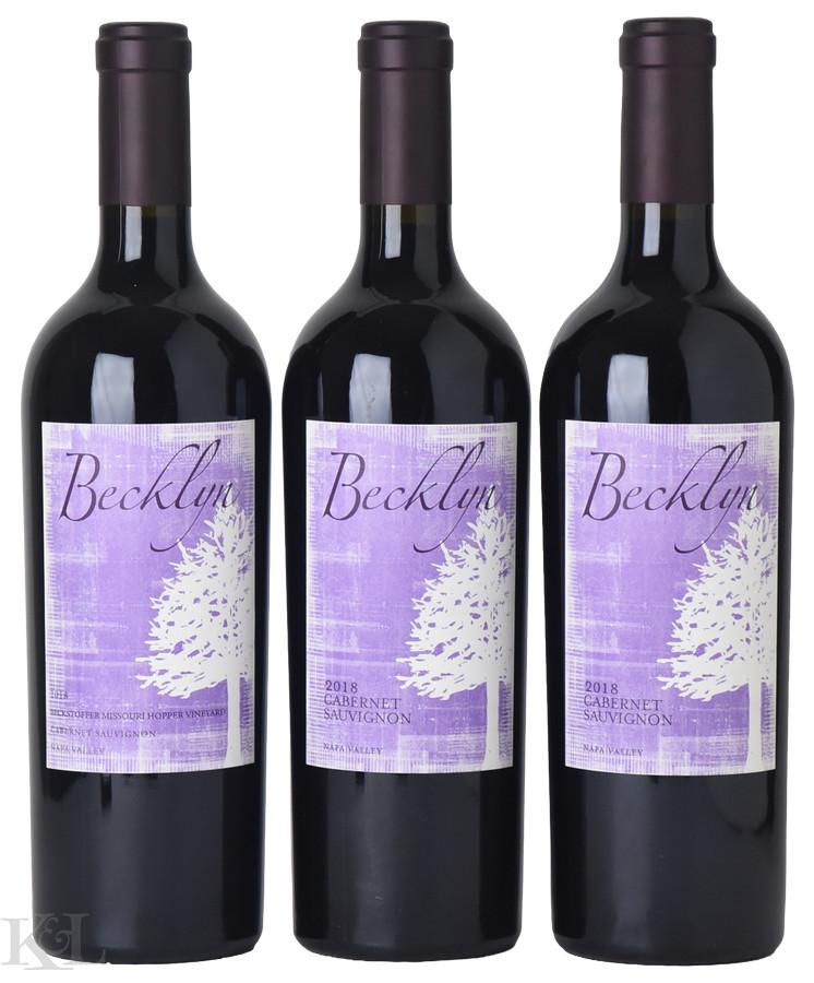 2018 Becklyn Napa Valley Cabernet Sauvignon Horizontal