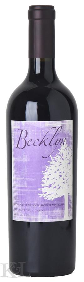 2018 Becklyn "Beckstoffer Missouri Hopper Vineyard" Napa Valley Cabernet Sauvignon