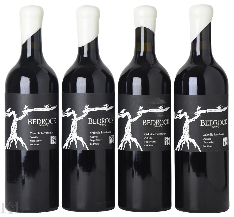 2015-2016 Bedrock "Oakville Farmhouse-Heritage Wine" Oakville Red Blend Vertical