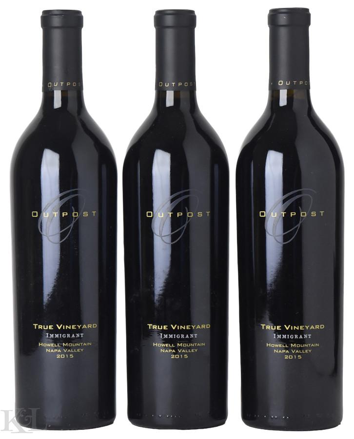 2015 Outpost "True Vineyard - Immigrant" Howell Mountain Bordeaux Blend