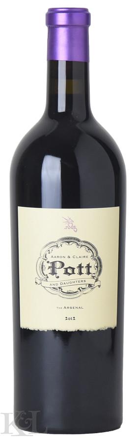 2012 Pott Wine "The Arsenal - Greer Vineyard" Rutherford Cabernet Sauvignon