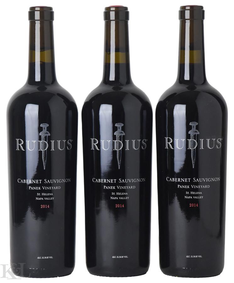 2014 Rudius "Panek Vineyard" Napa Valley Cabernet Sauvignon