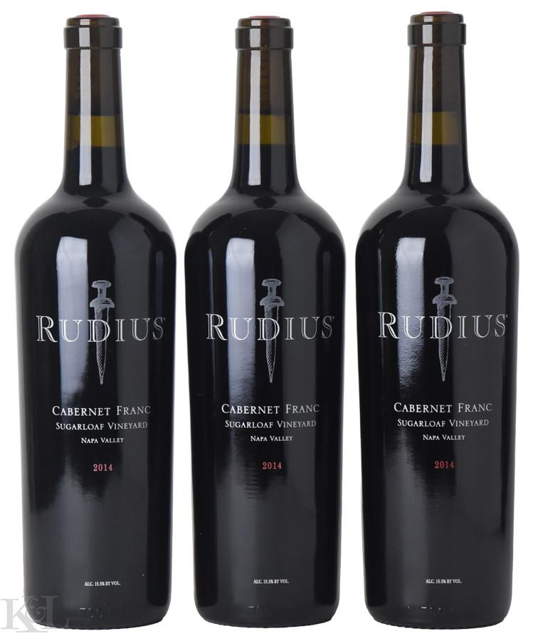 2014 Rudius "Sugarloaf Vineyard" Napa Valley Cabernet Franc