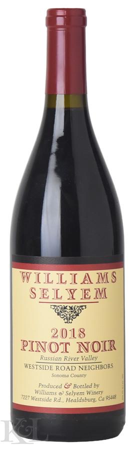2018 Williams Selyem "Westside Road Neighbors" Russian River Valley Pinot Noir