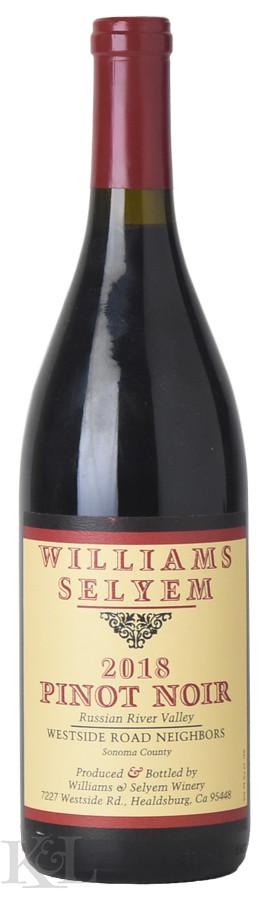 2018 Williams Selyem "Westside Road Neighbors" Russian River Valley Pinot Noir