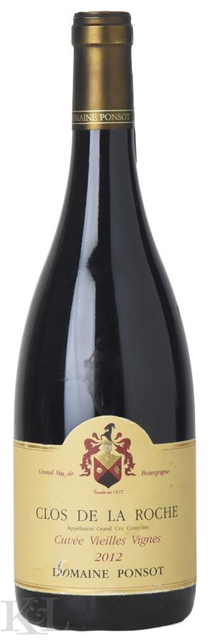2012 Domaine Ponsot Clos de la Roche Grand Cru Vieilles Vignes