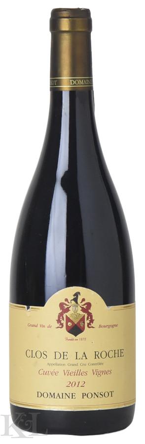 2012 Domaine Ponsot Clos de la Roche Grand Cru Vieilles Vignes