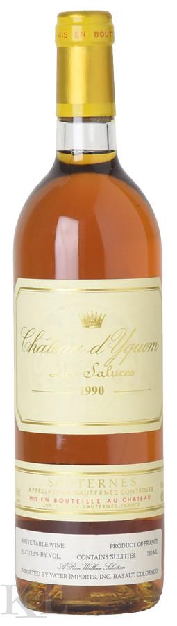 1990 d'Yquem, Sauternes