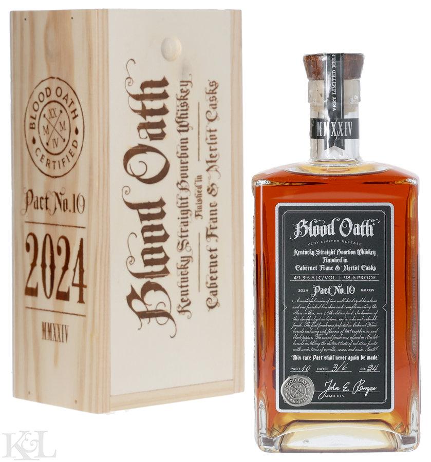 2024 Blood Oath Pact #10 Kentucky Straight Bourbon Whiskey