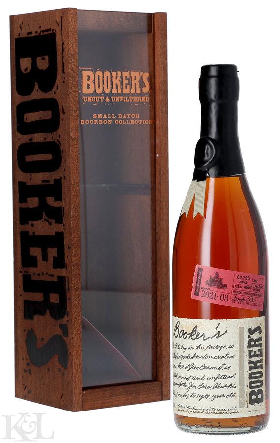 2021 Booker's 6 Year 5 Month 0 Day Old "Batch 2021-03 - Bardstown Batch" 125.5 Proof Kentucky Straight Bourbon Whiskey