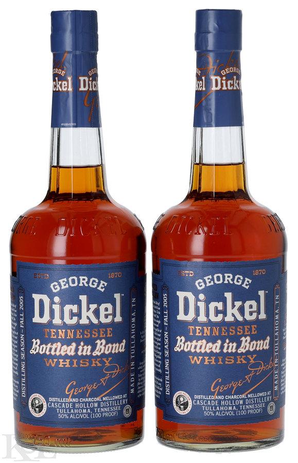 2019 George Dickel 13 Year Old "Fall 2005" Bottled In Bond Tennessee Whisky