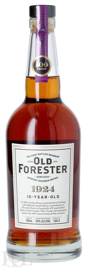 NV Old Forester 10 Year Old "1924" Kentucky Straight Bourbon Whiskey