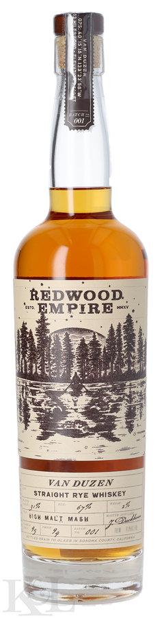 NV Redwood Empire "Van Duzen Batch: 001" Small Lot High Malt Mash Straight Rye Whiskey (700ml)