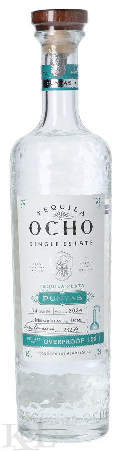 NV Tequila Ocho "Puntas - Overproof" Plata Tequila