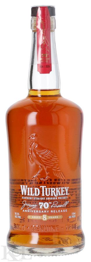 NV Wild Turkey 8 Year Old "Jimmy's 70th Anniversary" Kentucky Straight Bourbon Whiskey