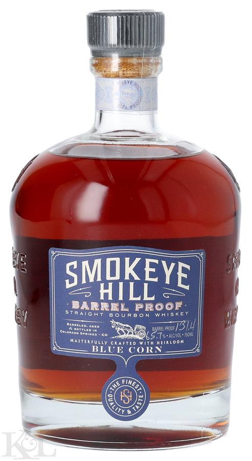 NV Smokeye Hill "Heirloom Blue Corn" Barrel Proof Indiana Straight Bourbon Whiskey