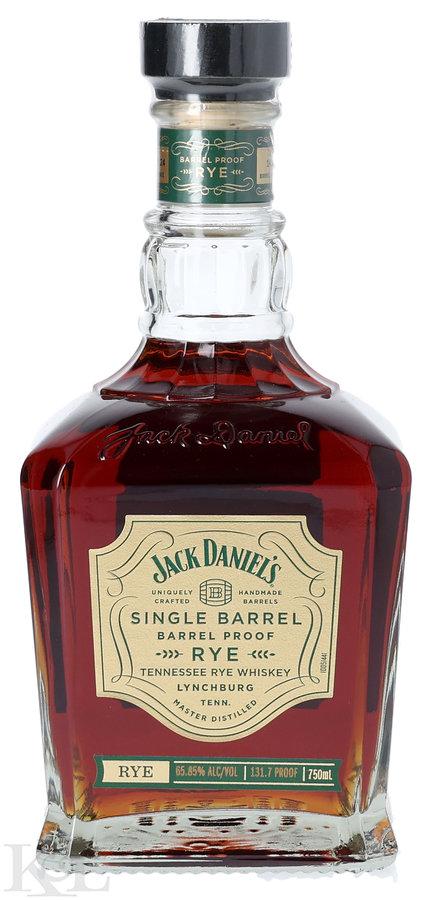 2024 Jack Daniel's Barrel Proof Single Barrel Cask Strength Tennessee Straight Rye Whiskey