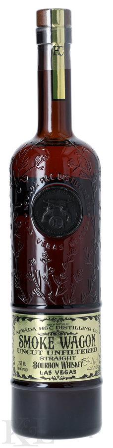 NV Smoke Wagon "Uncut - Unfiltered" Nevada Straight Bourbon Whiskey
