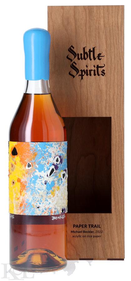NV Subtle Spirits 6 Year Old "Paper Trail - Collector's Edition" A Blend of Straight Whiskies