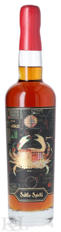 Subtle Spirits 8 Year Old "HODL" Barrel #22 (Red Wax) French Oak Cabernet Cask Finished Straight Bourbon Whiskey (750ml)