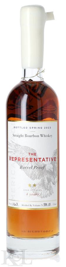 The Representative 4 Year Old 'Bottled Spring 2023' Barrel Proof Straight Bourbon Whiskey (750ml)