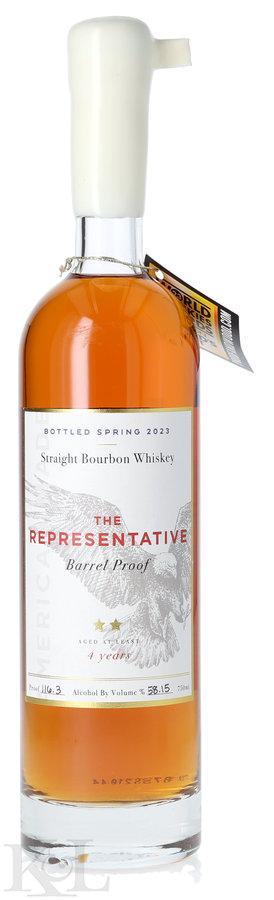 NV The Representative 4 Year Old 'Bottled Spring 2023' Barrel Proof Straight Bourbon Whiskey