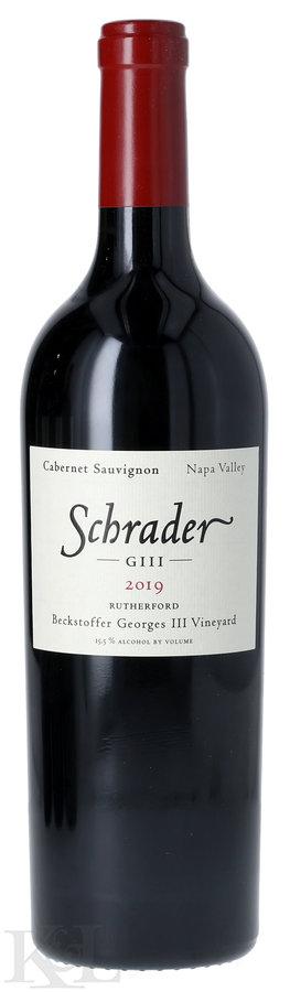 2019 Schrader "GIII - Beckstoffer Georges III Vineyard" Napa Valley Cabernet Sauvignon