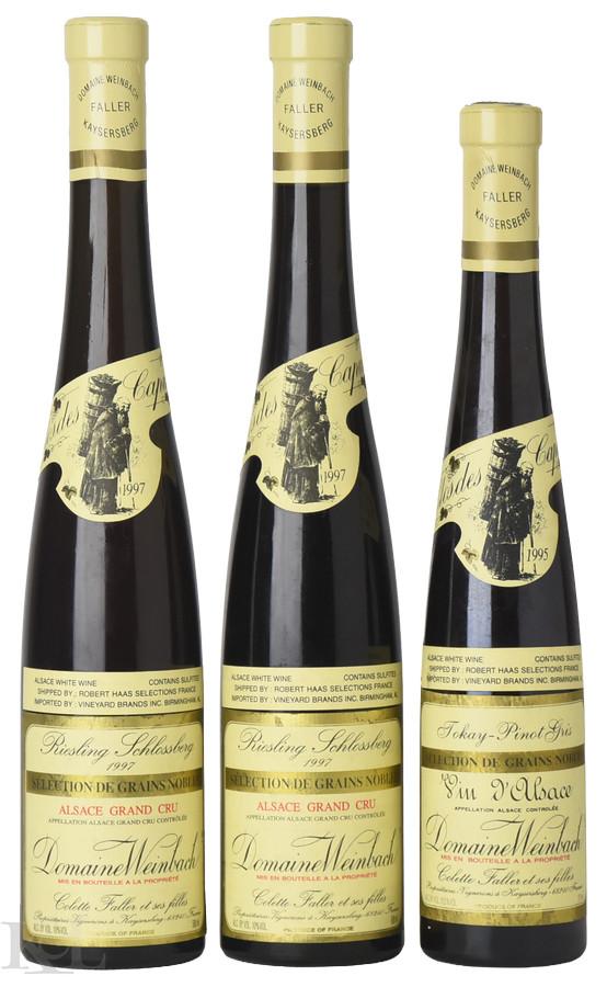 1995 & 1997 Domaine Weinbach Tokay Pinot Gris & Riesling Schlossberg (500ml) Tasting Lot