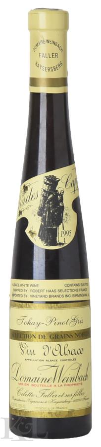 1995 Domaine Weinbach "Clos des Capucins" Sélection de Grains Nobles" Tokay Pinot Gris (375ml)