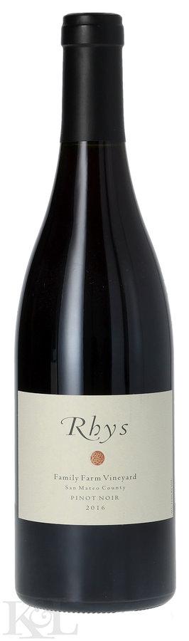 2016 Rhys "Family Farm Vineyard" San Mateo County Pinot Noir