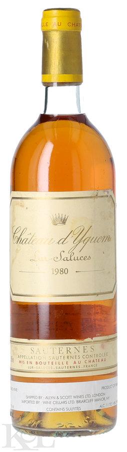1980 d'Yquem, Sauternes