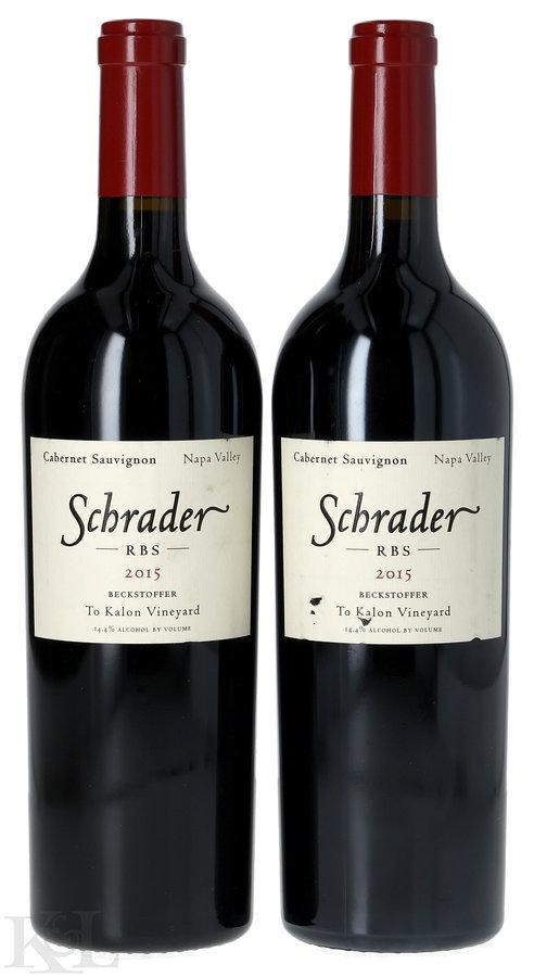 2015 Schrader "RBS - Beckstoffer To Kalon" Napa Valley Cabernet Sauvignon