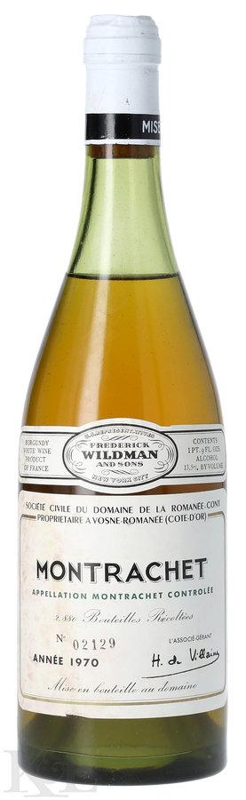1970 DRC Domaine de la Romanée-Conti Montrachet Grand Cru