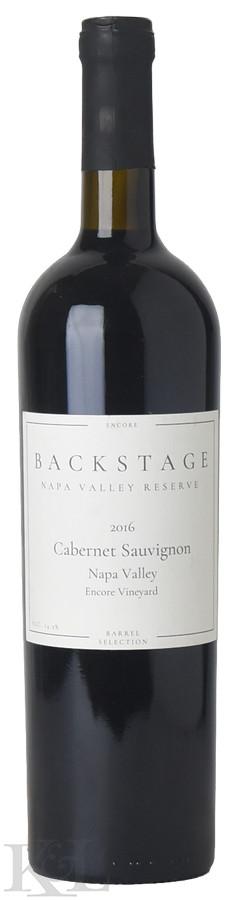 2016 Backstage "Encore Vineyard" Reserve Napa Valley Cabernet Sauvignon